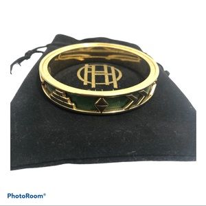 House of Harlow 1960 Gold Plater Aztec Bangle